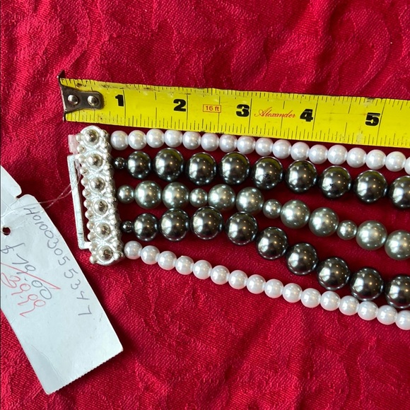 Chico's Black and White Multi-Strand Belt NWT - Picture 3 of 11